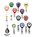 Translucent D-Bak Retractable Badge Reel - Translucent (Label)